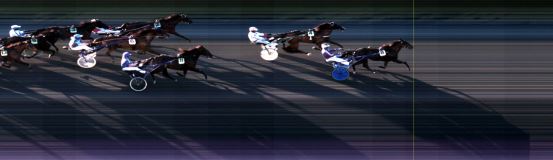 Målfoto for løp 9 på bane LE den 06.08.2018