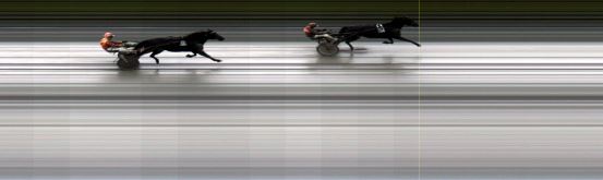 Målfoto for løp 2 på bane LE den 20.08.2018