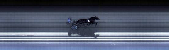 Målfoto for løp 6 på bane LE den 20.08.2018