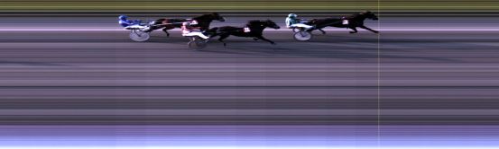 Målfoto for løp 3 på bane LE den 26.08.2018