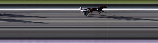 Målfoto for løp 4 på bane LE den 26.08.2018