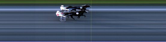 Målfoto for løp 5 på bane LE den 26.08.2018