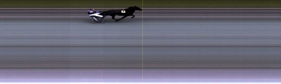 Målfoto for løp 1 på bane LE den 03.09.2018