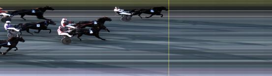 Målfoto for løp 2 på bane LE den 10.09.2018