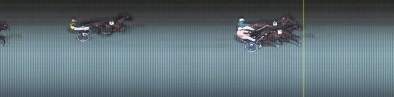 Målfoto for løp 9 på bane LE den 10.09.2018