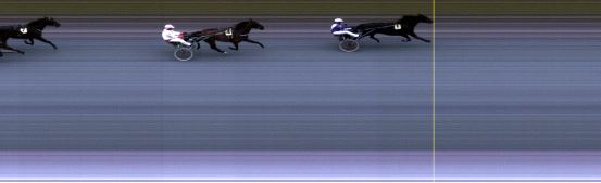 Målfoto for løp 1 på bane LE den 17.09.2018