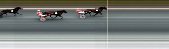 Målfoto for løp 4 på bane LE den 29.09.2018