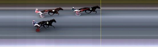 Målfoto for løp 9 på bane LE den 29.09.2018