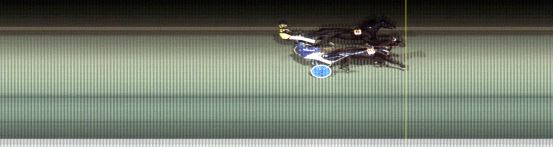 Målfoto for løp 11 på bane LE den 08.10.2018