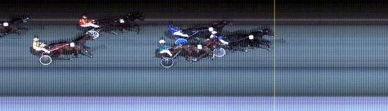 Målfoto for løp 4 på bane LE den 08.10.2018