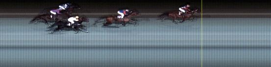 Målfoto for løp 5 på bane LE den 08.10.2018