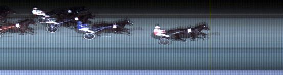 Målfoto for løp 8 på bane LE den 08.10.2018