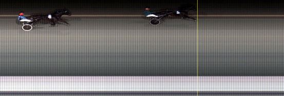 Målfoto for løp 2 på bane LE den 20.10.2018