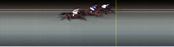 Målfoto for løp 8 på bane LE den 20.10.2018