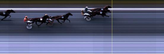 Målfoto for løp 5 på bane LE den 25.10.2018