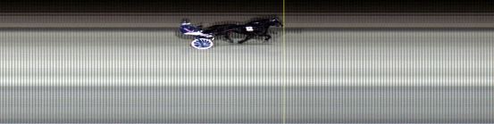 Målfoto for løp 6 på bane LE den 29.10.2018