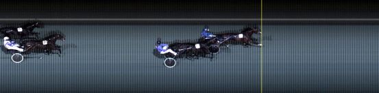 Målfoto for løp 1 på bane LE den 05.11.2018