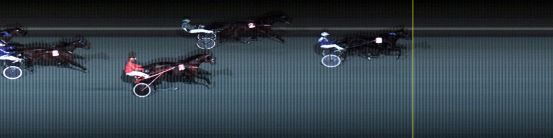 Målfoto for løp 3 på bane LE den 05.11.2018