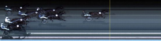 Målfoto for løp 5 på bane LE den 12.11.2018