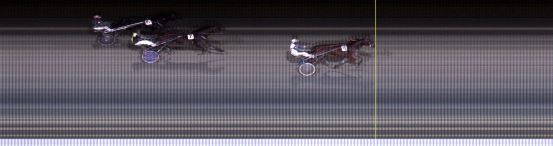 Målfoto for løp 7 på bane LE den 12.11.2018