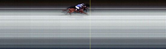 Målfoto for løp 3 på bane LE den 24.11.2018