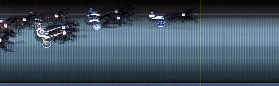 Målfoto for løp 9 på bane LE den 24.11.2018