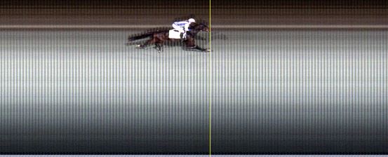 Målfoto for løp 21 på bane LE den 03.12.2018