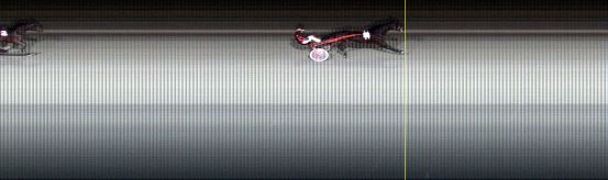 Målfoto for løp 8 på bane LE den 03.12.2018