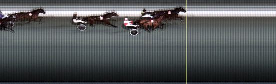 Målfoto for løp 3 på bane LE den 17.12.2018