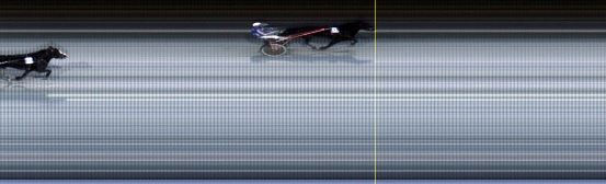 Målfoto for løp 2 på bane LE den 27.12.2018