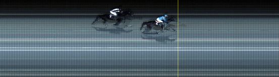 Målfoto for løp 6 på bane LE den 27.12.2018