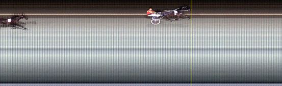 Målfoto for løp 2 på bane LE den 07.01.2019