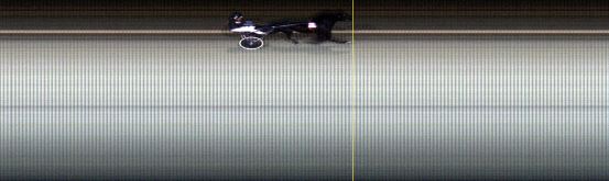 Målfoto for løp 8 på bane LE den 07.01.2019