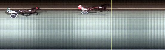 Målfoto for løp 9 på bane LE den 07.01.2019