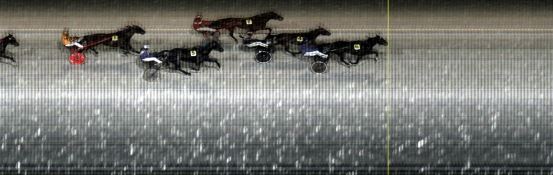 Målfoto for løp 1 på bane LE den 14.01.2019