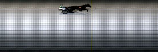 Målfoto for løp 21 på bane LE den 14.01.2019