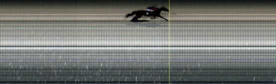 Målfoto for løp 5 på bane LE den 14.01.2019