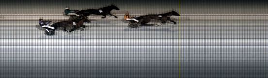 Målfoto for løp 6 på bane LE den 14.01.2019