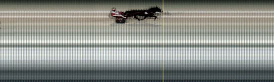 Målfoto for løp 2 på bane LE den 20.01.2019