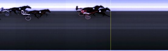 Målfoto for løp 4 på bane LE den 26.01.2019