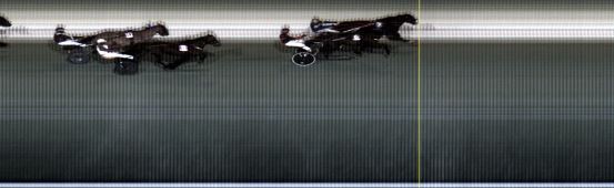 Målfoto for løp 8 på bane LE den 26.01.2019