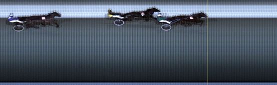 Målfoto for løp 3 på bane LE den 04.02.2019