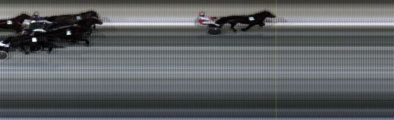 Målfoto for løp 4 på bane LE den 11.02.2019