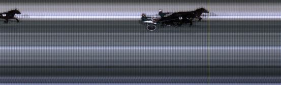 Målfoto for løp 7 på bane LE den 11.02.2019