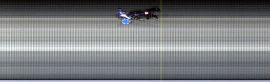 Målfoto for løp 21 på bane LE den 25.02.2019