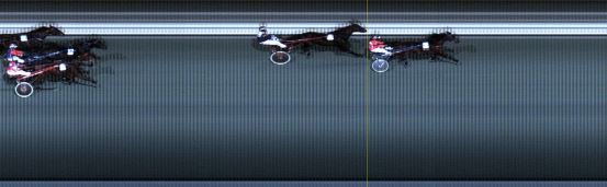 Målfoto for løp 2 på bane LE den 04.03.2019