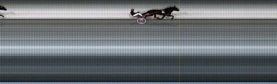 Målfoto for løp 6 på bane LE den 11.03.2019