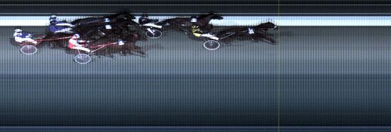 Målfoto for løp 2 på bane LE den 18.03.2019