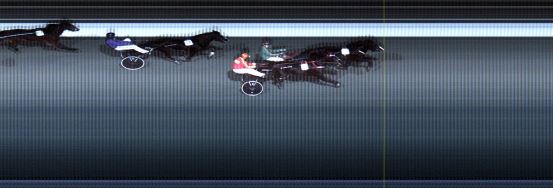 Målfoto for løp 4 på bane LE den 18.03.2019