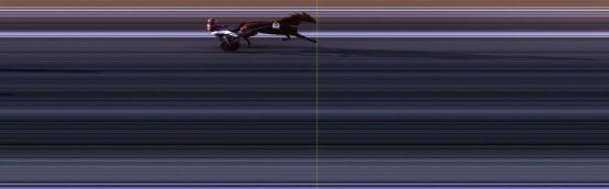 Målfoto for løp 1 på bane LE den 01.04.2019